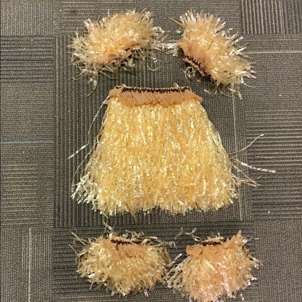 VILLAGE AFRICAN DANCE COSTUME SET